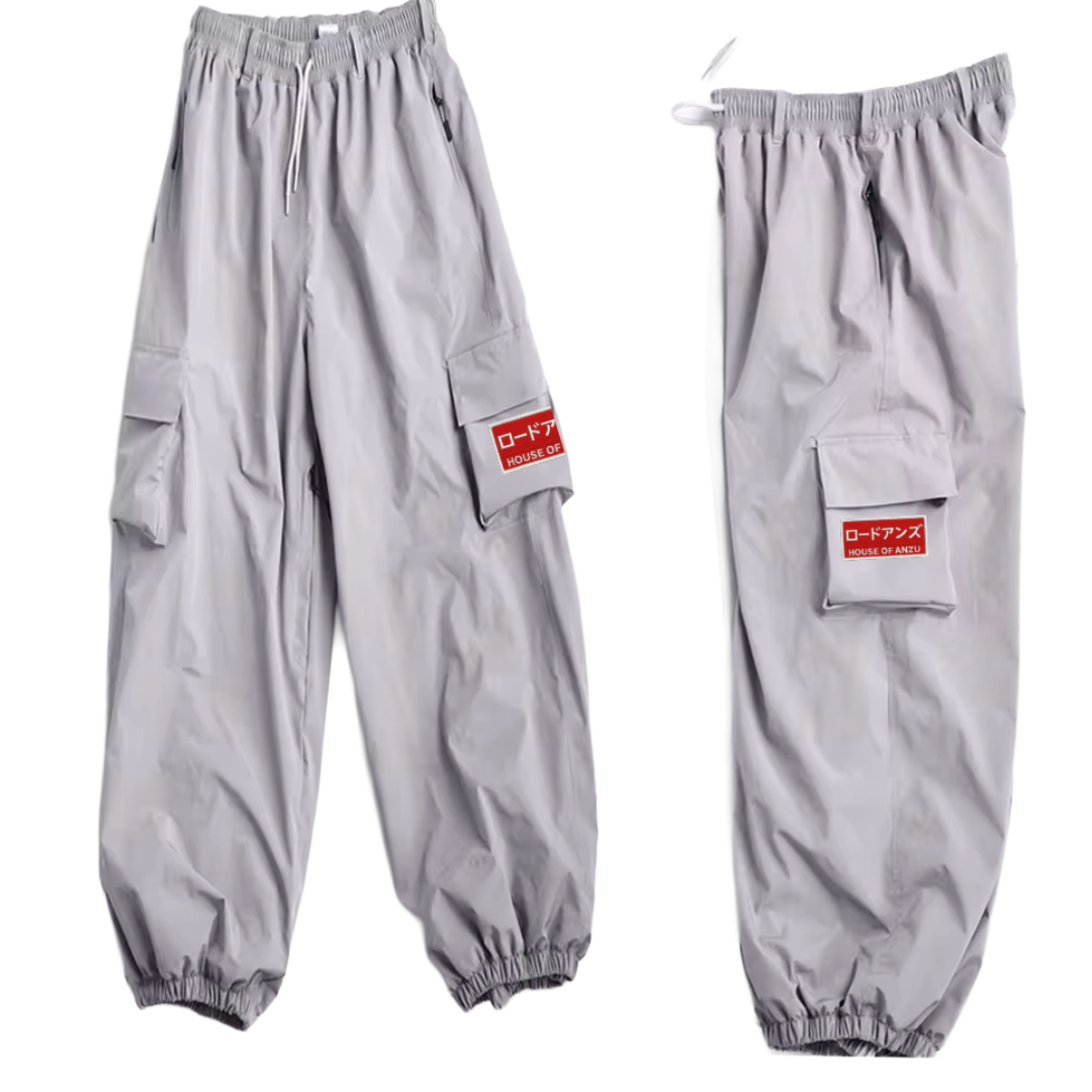 House of Anzu Track Pants – Steel Grey Edition