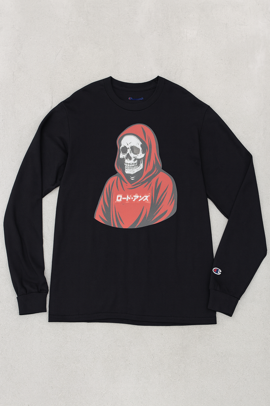 Lord Anzu Skeleton x Champion Long Sleeve Shirt