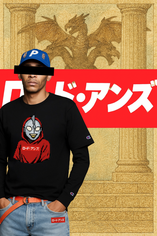 Lord Anzu × Champion 8-Bit Mask Tee