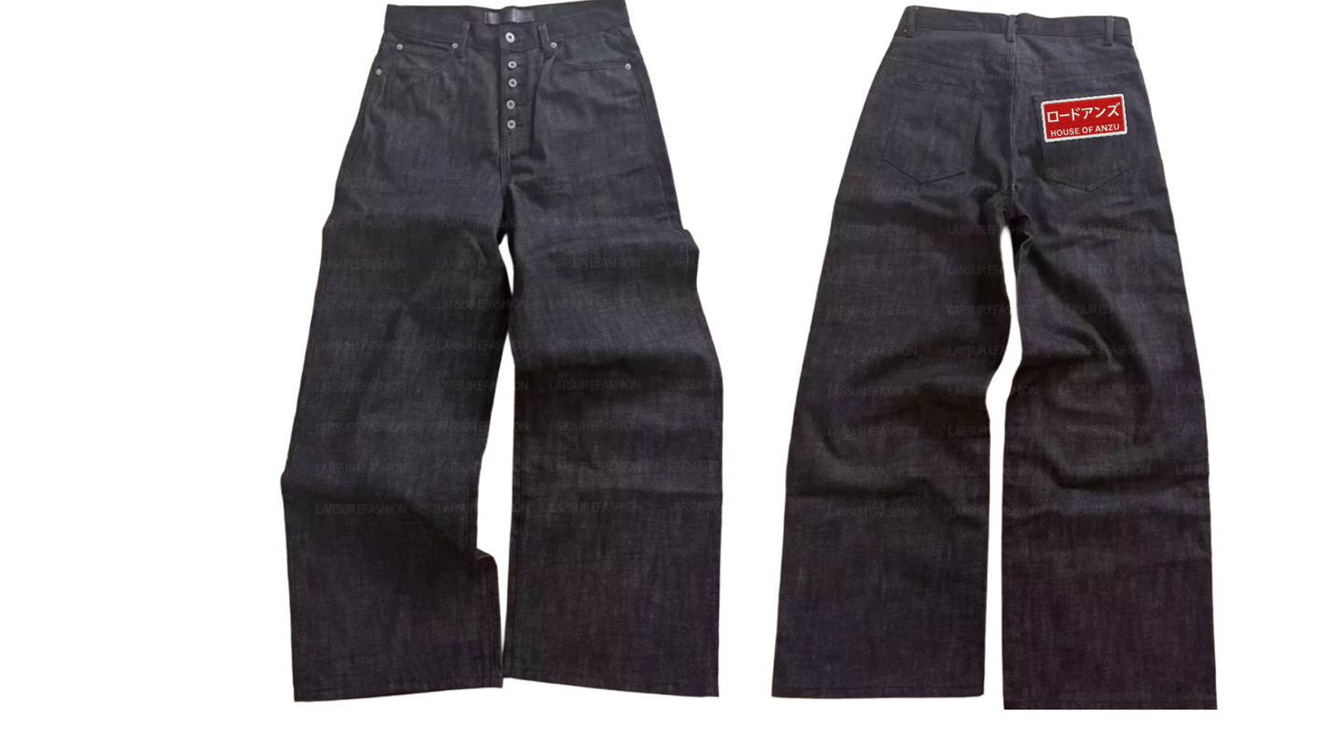 00 HOUSE OF ANZU Jeans Japanese Salvaged Denim