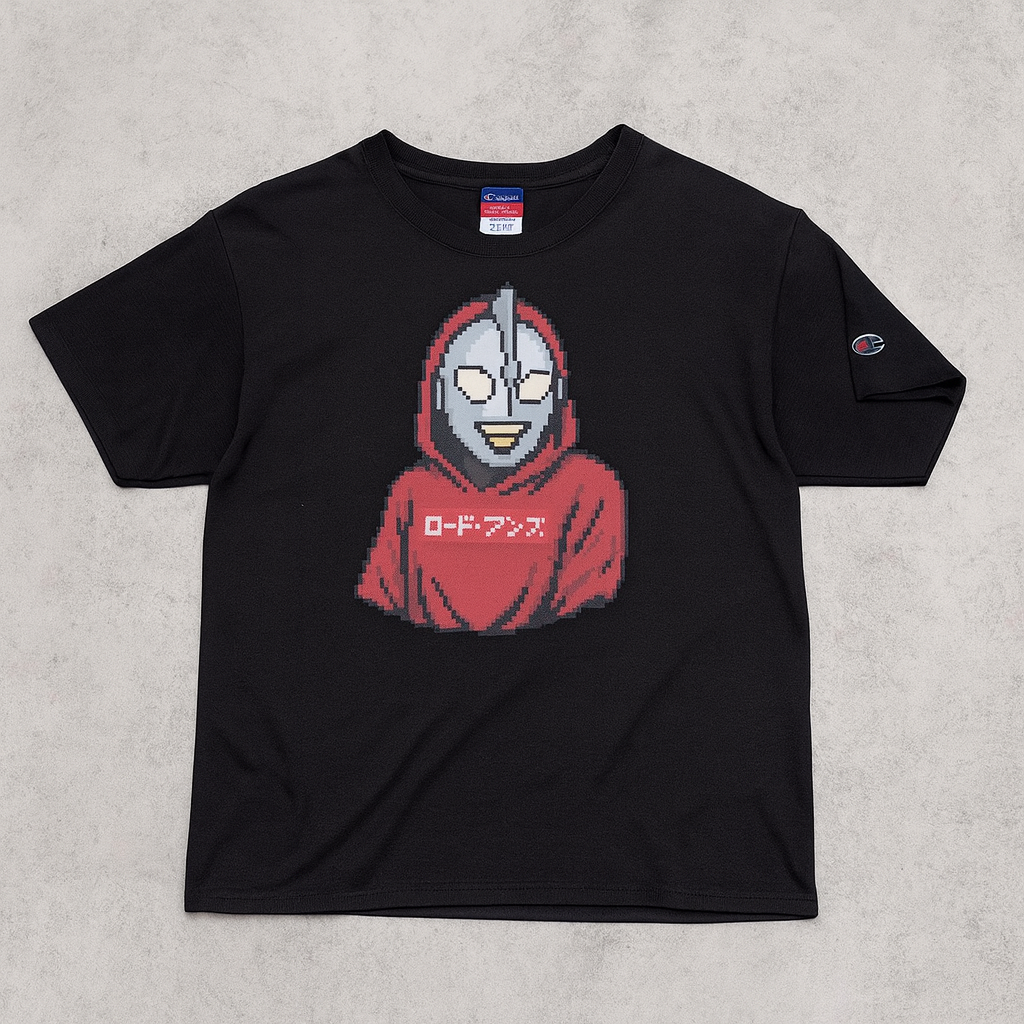 Lord Anzu × Champion 8-Bit Mask Tee