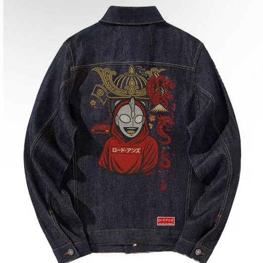 .HOUE OF ANZU 🥷 Salvaged Japanese Denim (Kaiju Edition)